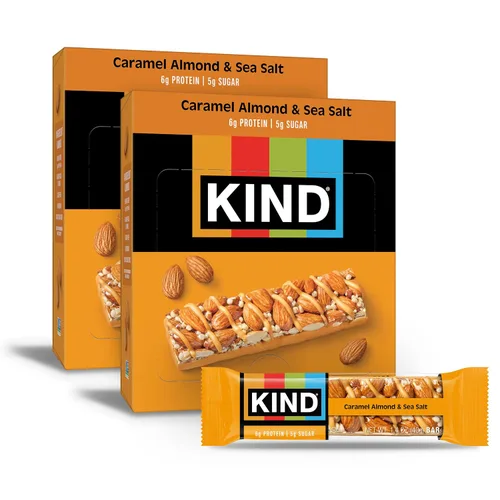 Vista 11 de KIND - Barras de nueces, almendras y coco, 1.4 onzas, 24 unidades, sin gluten, bajo índice glucémico, 0.18 onzas de proteína