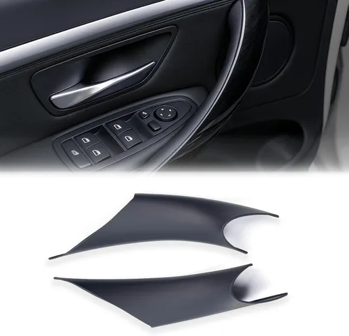 Vista 9 de Tapa adhesiva para tirador de puerta, cubierta interior para BMW F30 F34 Serie 3 320,328,330,335,340,F80 M3 2012-2018, F32 F33 F36 Serie 4