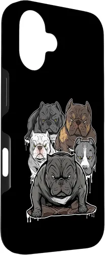 Vista 3 de Pitbull shirt, Pitbull terrier, Bully, American bullies dog Case for iPhone 16