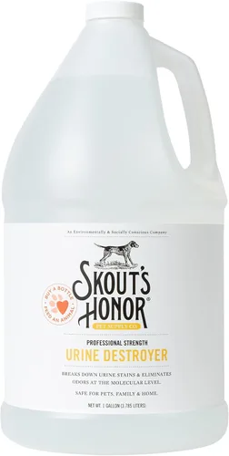 Vista 12 de SKOUT'S HONOR Destructor de orina y olor para mascotas, hormigón y césped, fuerza profesional, impulsado por plantas, eliminador de orina libre