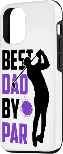 Vista 2 de iPhone 14 Best Dad By Par Golfing Father's Day Father Daddy Case