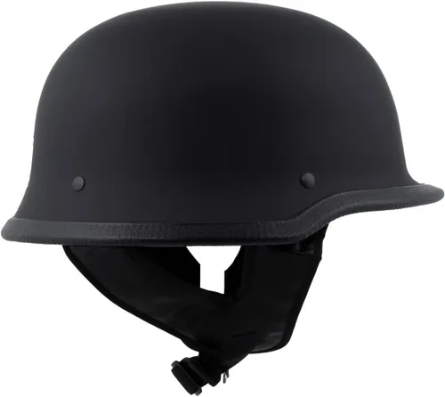 Vista 6 de Milwaukee Helmets MPH9740DOT Motorrad DOT - Casco de motociclista de media cara, color negro mate, talla S