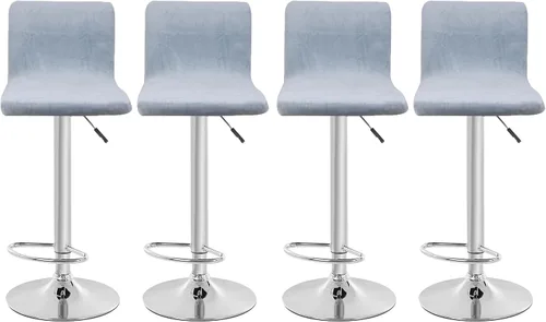 Vista 19 de Fundas para asiento de bar de terciopelo, fundas cuadradas para taburete de bar, fundas para silla de altura de mostrador (2, burdeos)