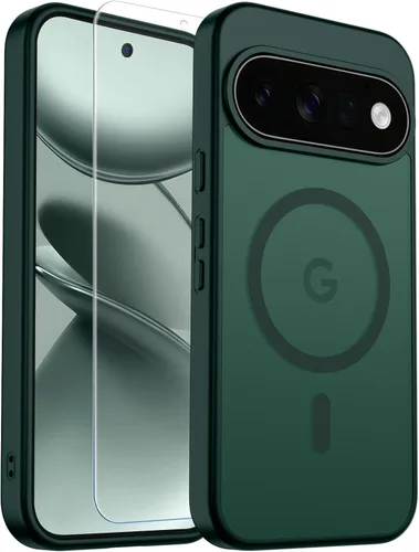 Vista 74 de SUPFINE Funda magnética para Google Pixel 10 Pro XL con protector de pantalla (imanes integrados) (protección contra caídas de grado militar)