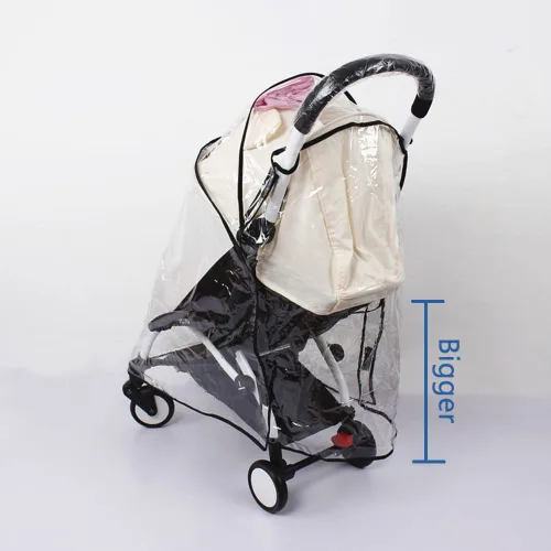 Vista 2 de SeedFuture Cubierta de lluvia para cochecito Babyzen YOYO, cubierta de viento para cochecito de bebé, accesorios para cochecito de bebé, impermeable