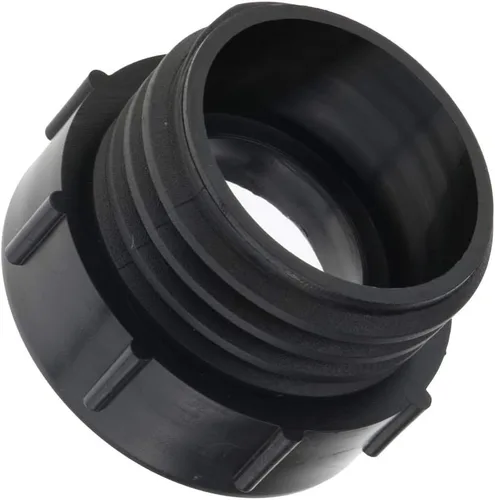 Vista 5 de Adaptador de válvula IBC de 2 x 2 pulgadas, ajuste de tanque IBC, rosca fina hembra a rosca gruesa macho, plástico, fácil de instalar