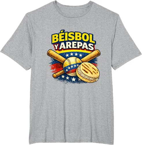 Vista 84 de Camiseta Beisbol y Arepas Venezuelas Baseball Pride Team 2026