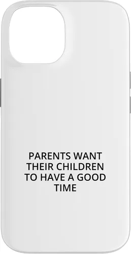 Vista 4 de iPhone 16 Parents want their children to have a good time Case