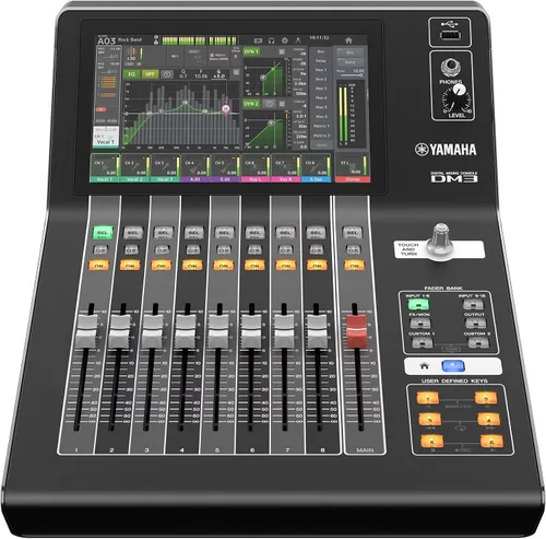 Vista 6 de Yamaha DM3 Consola de mezcla digital ultracompacta estándar de 22 canales