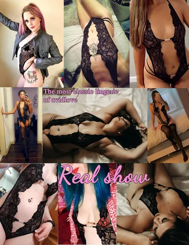 Vista 5 de Avidlove - Body de lencería de una pieza para mujer diseño de encaje sexy con escote en V profundo baby doll tallas XS a XXXL