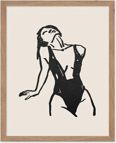 Vista 12 de Poster Master Faces Poster - Retro Women Print - Portrait Art - Sketch Illustration - Abstract Artwork - Woman Design - Chic Boho Design - Great