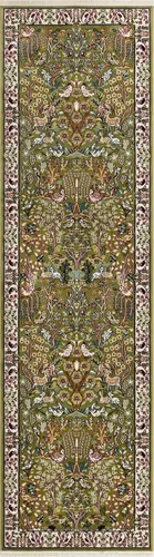 Vista 23 de Unique Loom Colección Narenj - Alfombra de área - Bristol (2' 2" x 3' 1" ovalada, azul/beige)