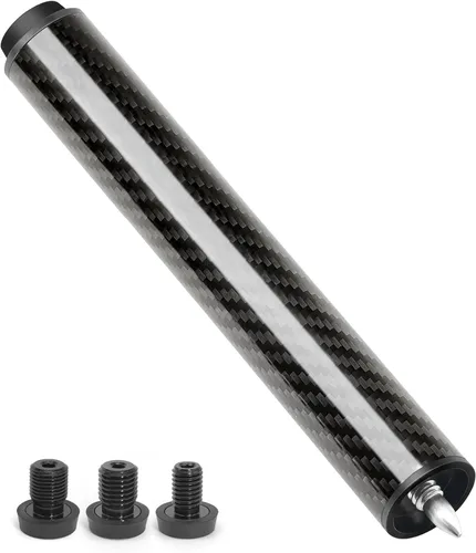Vista 8 de Extensión de taco de billar de 6/8/10 pulgadas de metal con 3 parachoques, accesorios de billar, para palos de billar compatibles Extensión de 6