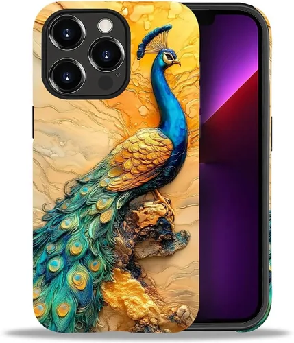 Vista 93 de DAIZAG Funda compatible con iPhone 11, hermoso color arena, patrón completo, carcasa rígida híbrida de plástico TPU + funda de protección