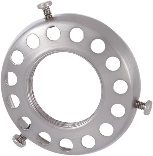 Vista 8 de B&P Lamp 2 1/4" Fitter, latón atornillado, soporte de sombra de tipo único