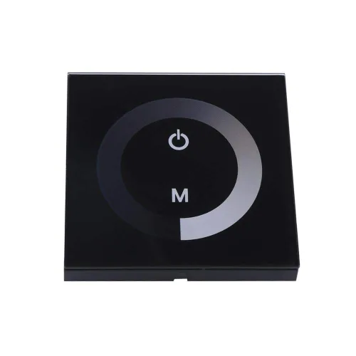Vista 6 de Interruptor de atenuación LED, interruptor de luz táctil de montaje en pared, controlador de panel táctil de un solo color para tira de luz LED, CC