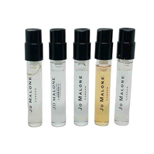 Vista 2 de Jo Malone Set 5 London Fragancia Muestra VIALS Aroma diferente 0.05oz/ 0.1 fl oz cada uno. Set F