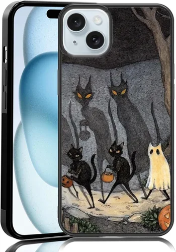 Vista 23 de Elegante funda de teléfono con diseño de gato Marie compatible con iPhone 11, funda de encaje dorado para iPhone, a prueba de golpes, rosa fucsia