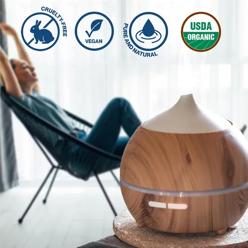 Vista 5 de Aceite esencial orgánico Ylang Ylang completo – Aceite esencial certificado por USDA Aceite esencial 100% puro y natural para el cuidado