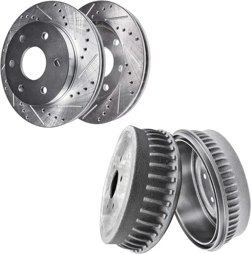 Vista 47 de Detroit Axle - Rotores de freno traseros para Toyota GR Supra BMW 230i 330e 330i 430i 530i 530i 530e 540d 540i xDrive X3 X4 Z4, rotores de freno