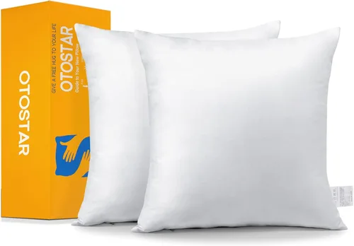 Vista 7 de OTOSTAR Cojín de almohada de 12 x 20 pulgadas, cojín interior suave y esponjoso, relleno de cojín blanco decorativo