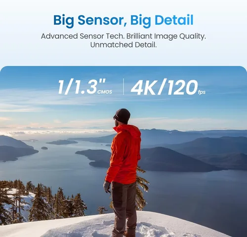 Vista 2 de Dual Battery Bundle, 1/1.3" Sensor & 4K Cinematic Video, Hyper Stabilization, Waterproof Camera to 52 Ft, 3-Hour Battery, Universal Quick Mount