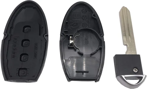 Vista 7 de Funda inteligente para llavero Nissan Altima Maxima Murano Infiniti KR55WK48903 4 botones de repuesto sin llave remoto de entrada remota carcasa