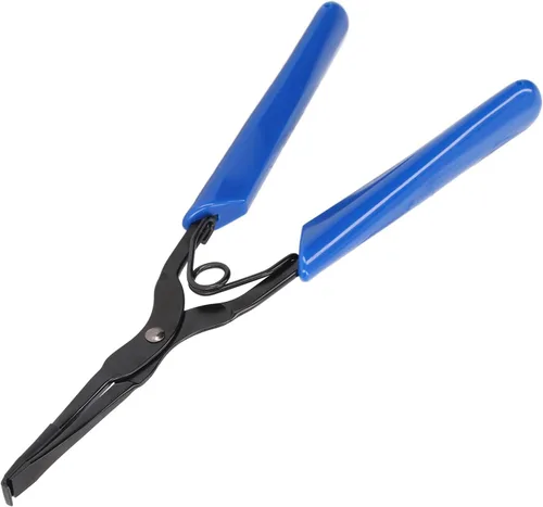 Vista 8 de Alicates de fibra óptica Profesional Mango de goma de acero de punta larga SC LC Cabezales de brida Conector Abrazadera de enchufe Herramienta