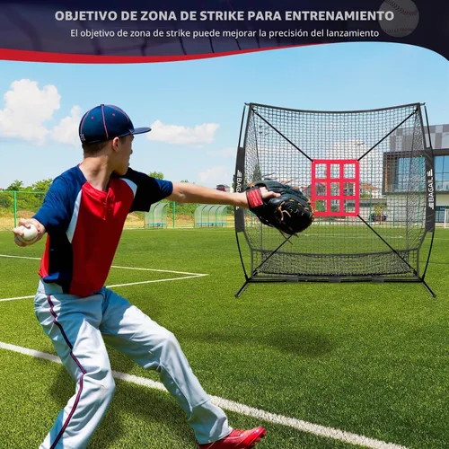 Vista 5 de BAGAIL 7x7 ft Baseball Softball Practice Net
