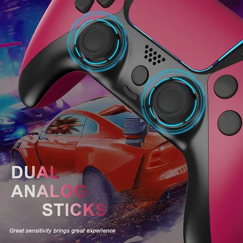 Vista 4 de OUBANG Control para controlador de PS4, control remoto de juego para controlador Elite PS4 con turbo, Steam Gamepad funciona con Playstation 4