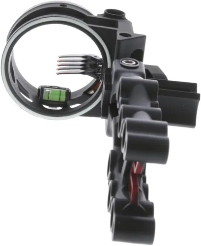 Vista 6 de Truglo 5-Pin Carbon Hybrid Archery Sight, Black