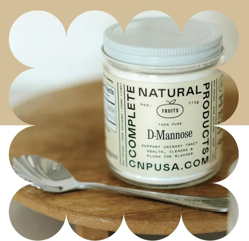 Vista 4 de Suplemento de Polvo Puro de D-Manosa - D-Manosa 4oz (113g) Aproximadamente 60 Porciones para UTI, Vejiga Natural y Salud del Tracto Urinario