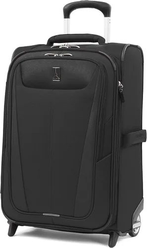 Vista 8 de Travelpro Luggage Maxlite 5 Juego de 2 piezas Bolsa suave y Rollaboard de 22 pulgadas, Negro