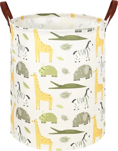 Vista 20 de NTAOHAMPER - Cesta de lavandería, cesta de ropa, caja de almacenamiento impermeable para el dormitorio, cesta organizadora de ropa, caja para Animal