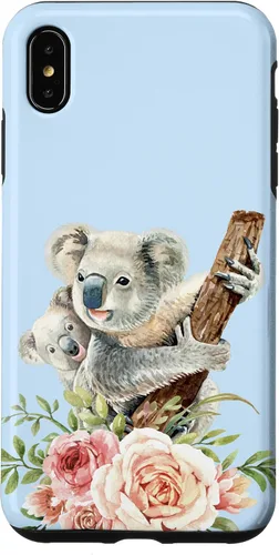Vista 11 de Cute Pretty Mama Koala Bear and Baby Cub Gift Case for iPhone 17