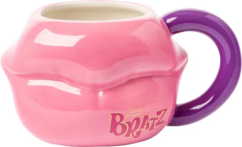 Vista 32 de Silver Buffalo Disney Alicia en el país de las maravillas Taza de té apiladas de cerámica esculpida en 3D, 20 onzas (591.4 ml)