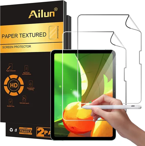 Vista 9 de Ailun Protector de pantalla con textura de papel para iPad Air 4/5 generación [10.9 pulgadas, 2022 5ª y 2020 4ª generación], iPad Pro de 11 pulgadas
