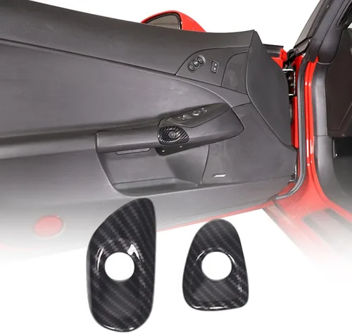 Vista 9 de Interruptor de bloqueo de puerta ABS para Chevrolet Corvette C6 2005-2013 Interruptor de bloqueo de puerta interior de automóvil Accesorios de marco