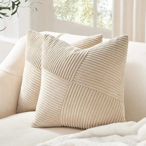 Vista 11 de Topfinel Juego de 2 fundas de almohada decorativas negras de 16 x 16 pulgadas para sofá, cama, decoración rústica estilo bohemio para el hogar