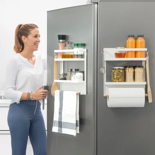 Vista 2 de Estante Organizador Magnético MagoRac InnovaGoods