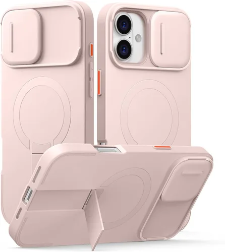 Vista 94 de SURITCH Funda para iPhone Air con cubierta de control de cámara, funda deslizante para cámara y soporte ajustable, compatible con MagSafe, a prueba