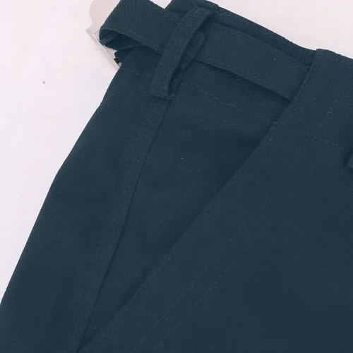 Vista 3 de CRNTCEM Pantalones cargo de pierna recta de tiro alto para mujer, holgados, ajustados, casuales, modernos, Y2K, ropa de calle, pantalones militares