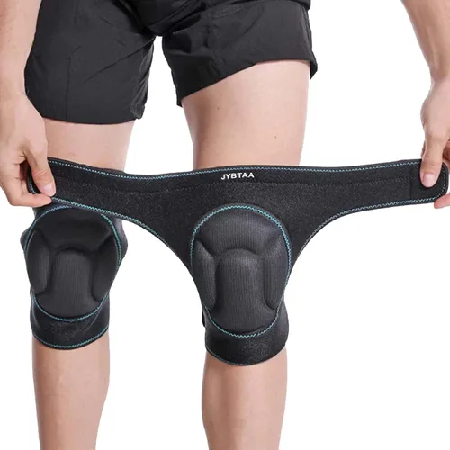 Vista 7 de Rodilleras para hombres y mujeres para limpiar, suelos de trabajo arrodillados, con rodilleras de espuma EVA suave, perfectas para Navidad