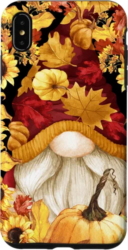 Vista 11 de iPhone 16 Lindos accesorios de otoño otoño con calabaza girasol gnomo caso