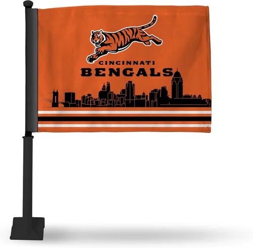 Vista 150 de Rico Industries NFL - Bandera de coche de doble cara, accesorio para coche