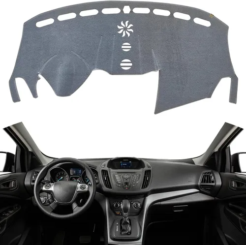 Vista 38 de TUCAREST Funda para salpicadero Compatible con Ch-Evy Silverado 1500/2500 HD/ 3500 HD 2019 2020 2021 2022 2023, GM-C Sierra 1500/2500 HD/ 3500 HD