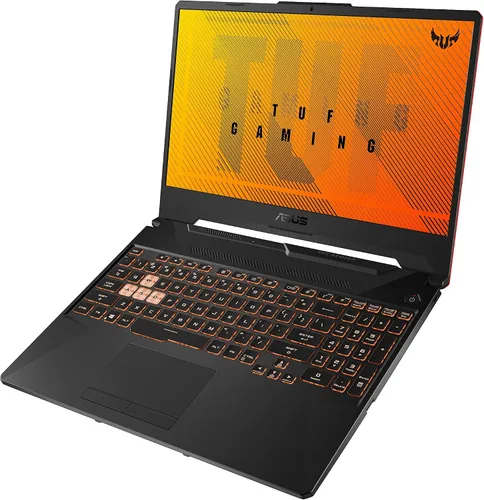 Vista 2 de ASUS F TUF Gaming A15 Laptop para juegos 144Hz FHD IPS tipo AMD Ryzen 5 4600H GeForce GTX 1650 8GB DDR4 512GB PCIe SSD Gigabit Wi-Fi 5 Windows 10
