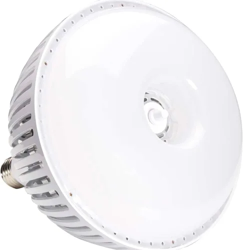 Vista 3 de Satco Lámpara de repuesto de base extendida HID Mogul de 130 W, 4000 K, 12.4 pulgadas de largo y 9.65 pulgadas de ancho