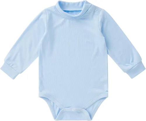 Vista 15 de pureborn Mameluco/Body de Algodón Súper Suave para Bebés Niños y Niñas de 0-24 Meses OEKO-TEX Certified, Cotton, Viscose from Bamboo, Snap Closure