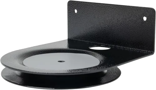Vista 2 de Shinar - Soporte de pared de metal compatible con Homepod 1ª/2ª Soporte de pared para accesorios compatible con Homepod 2 Gestión de cables Negro